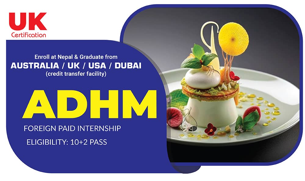 Advanced Diploma in Hospitality Management [ADHM]